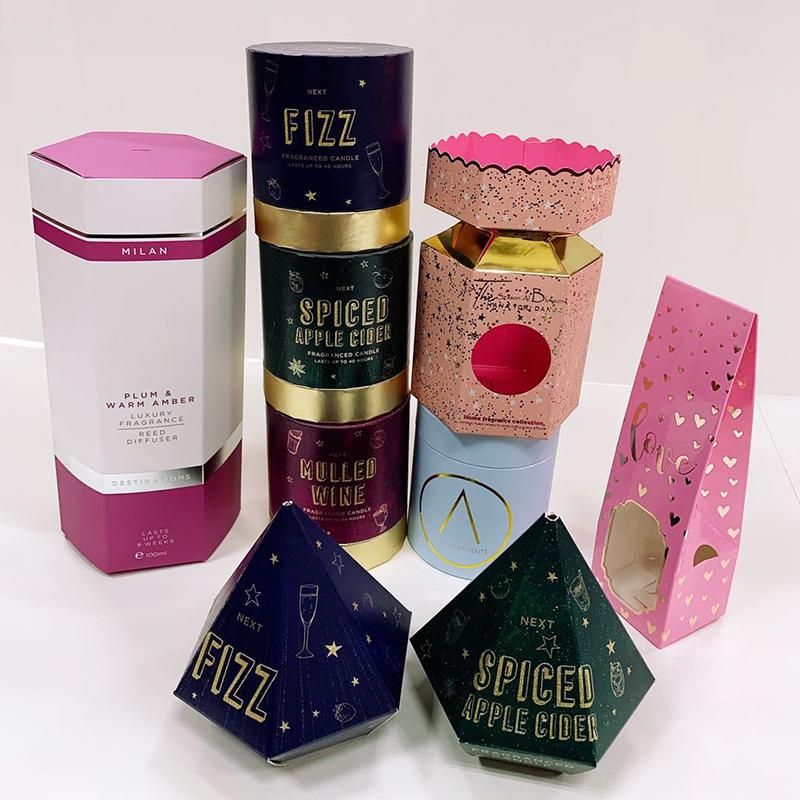 海盐化妆品包装盒、异形包装盒、异形礼盒、异形纸盒定制印刷